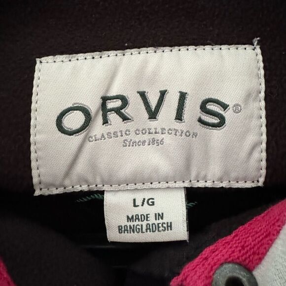 Orvis Women's Fleece Lined Shirt Jacket Shacket Size Large - Picture 8 of 8